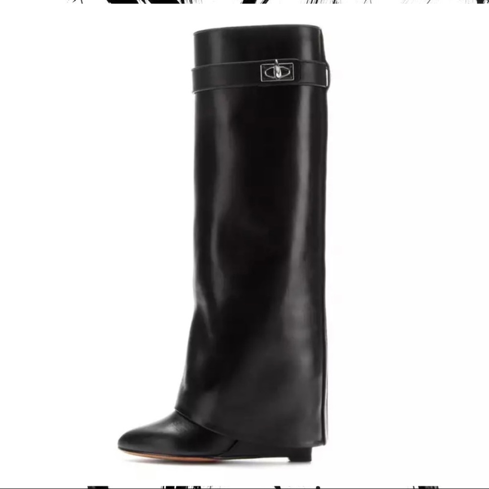 Sharklock boots (great Givenchy Dupe)